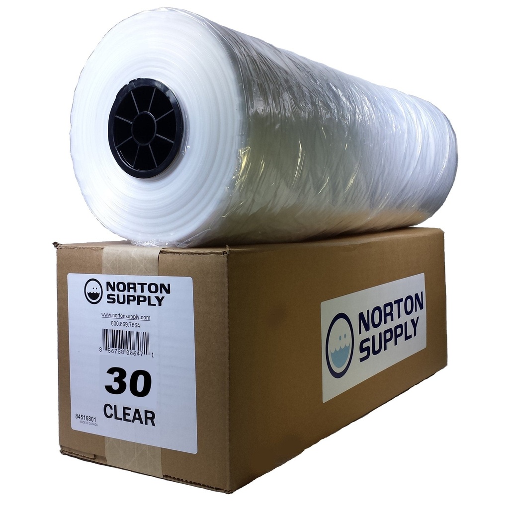 [PB30] Dry Cleaning Poly Bags - 30", 100 Gauge